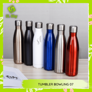 TUMBLER BOWLING 07 - BOTOL MINUM STAINLESS 500 ML