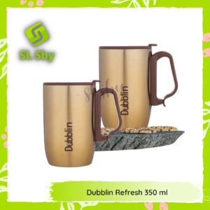 MUG STAINLESS STEEL DUBBLIN REFRESH 350 ML