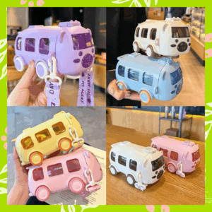 BOTOL MINUM ANAK MODEL MOBIL BUS KARAKTER 560 ML