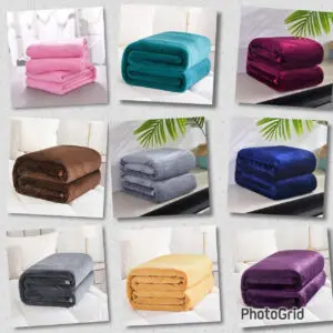 SELIMUT POLOS BULU LEMBUT 150 X 200 CM UNTUK KENYAMANAN TIDUR ANDA