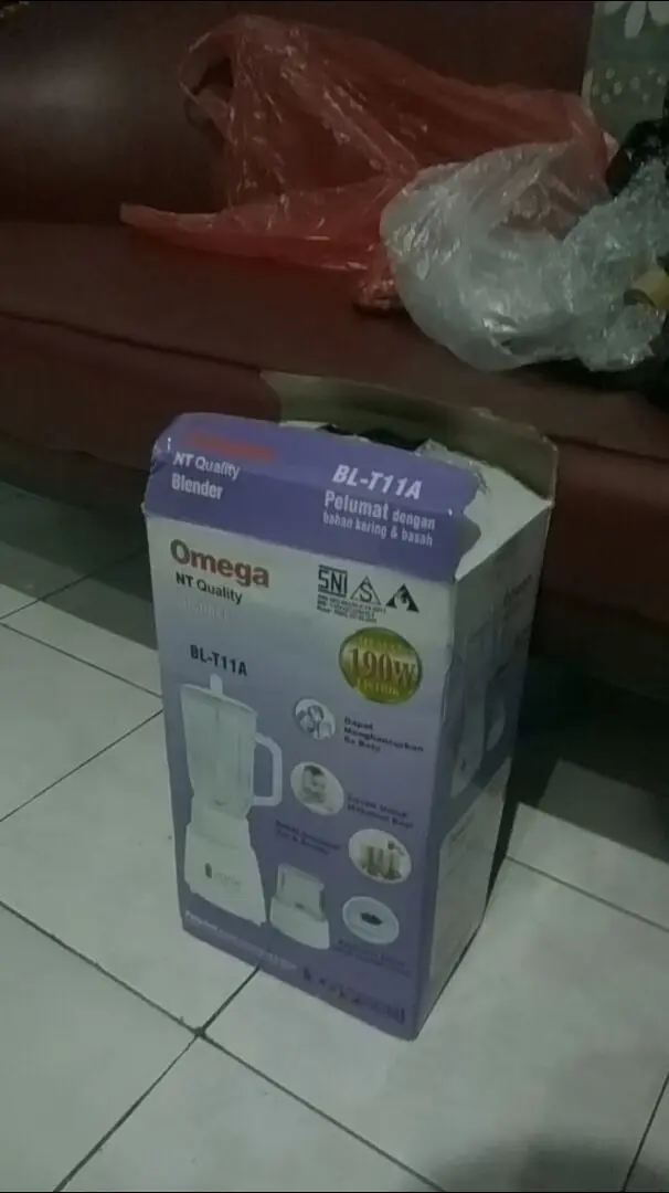Blender National Omega BL-T11A - Blender Serbaguna dengan Efisiensi Tinggi photo review