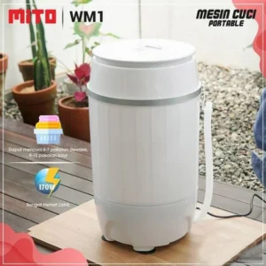 MESIN CUCI MITO 1 TABUNG WM 1 - PRAKTIS DAN EFISIEN UNTUK KEHIDUPAN SEHARI-HARI